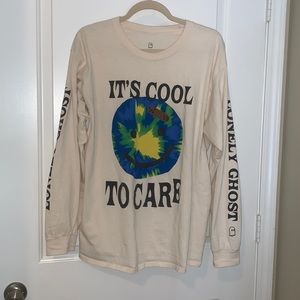 Lonely Ghost It’s Cool to Care long sleeve tee